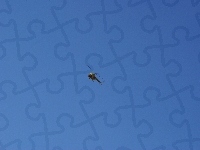 Błękitne, Niebo, Helikopter