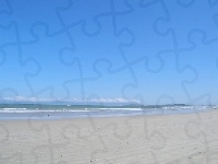 Plaża, Niebo, Morze