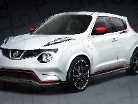 Biały, Nissan Juke Nismo