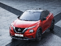 Druga generacja, Czerwony, Nissan Juke II, Przód