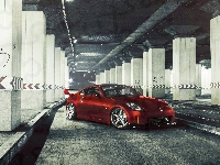 Nissan, Samochód, Czerwony