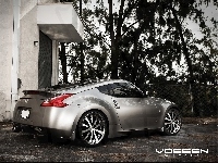 Nissan 350Z, Srebrny, Felgi