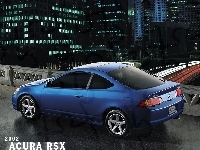 Noc, Acura RSX, Reklama, Miasto