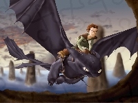 How to Train Your Dragon, Jak wytresować smoka, Lot