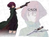 chloe, Noir, sztylet