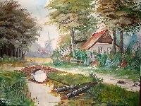 Obraz, Olejny