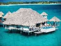 Ocean, St.Regis, Hotel, Bora Bora