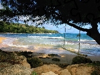 Wyspa, Ocean, Plaża