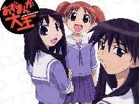 oczy, Azumanga Daioh, dziewczyny, napisy