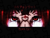 Oczy, Elfen Lied, Czary