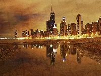 Odbicie, Chicago, Miasto