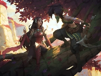 Gra, Postacie, League of Legends, Akali, Irelia