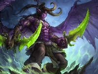 Postać, Gra, World of Warcraft, Illidan Stormrage