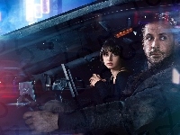 Joi, Łowca androidów 2049, Officer K, Blade Runner 2049, Ana de Armas, Ryan Gosling