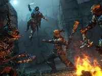 Walka, Orki, Middle-earth : Shadow of Mordor, Śródziemie : Cień Mordoru, Ogień