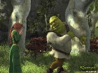 ogr, Shrek 1, Fiona, drzewa