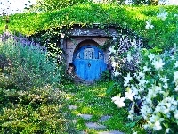Ogródek, Domek, Hobbita, Rozmycie