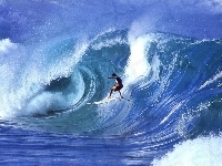 Fale, Ogromne, Surfing