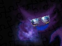 Twarz, Okulary, Ręka