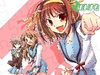 okulary, Suzumiya Haruhi No Yuuutsu, książka