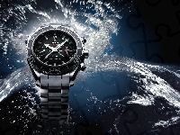 Omega, Zegarek, Woda, Wskazówki