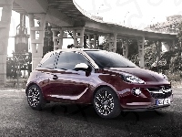 Opel Adam, Bordowy, Most