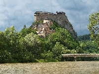 Orawski, Most, Słowacja, Zamek, Rzeka