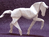 Origami, Koń
