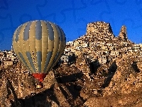 Ortahisar, Kapadocja, Panorama, Balon
