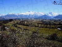 Ośnieżone, Pola, Góry, Szczyty