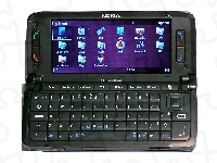 Otwarta, Nokia E90, Czarna, Menu