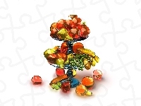 Patera, Owoce, 3D