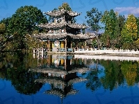 Jezioro, Pagoda, Odbicie