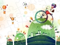 Bicykl, Pajacyk, Fantasy