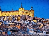 Pałac, Alcazar, Toledo, Hiszpania, Twierdza
