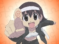 palec, Azumanga Daioh, oczy