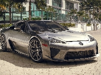 Budynki, Lexus, LFA, Palmy