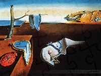 Pamięci, Salvador Dali, Trwałośc, Zegary