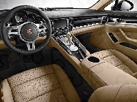 Wnętrze, 2013, Porsche Panamera Platinum Edition