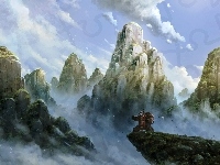 Góry, Panda, Mgła