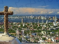 Panorama, Cartagena, Kolumbia, Miasta