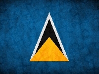 Państwa, Flaga, Saint Lucia