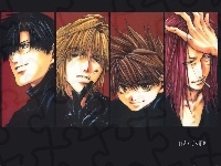 papieros, Saiyuki, ludzie, postacie