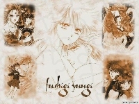 para, Fushigi Yuugi, ludzie, twarze