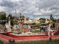 Miniatur, Park, Chmury