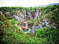 Narodowy, Park, Plitvice