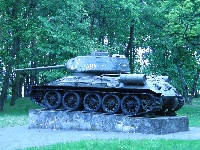 Czołg, Park, Rudy102, Grudziądz, Miejski