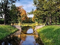 Rzeczka, Park, Most