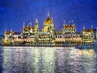 Parlament, Dunaj, Węgry, Rzeka, Zabytek, Budapeszt
