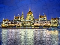 Parlament, Dunaj, Węgry, Rzeka, Zabytek, Budapeszt